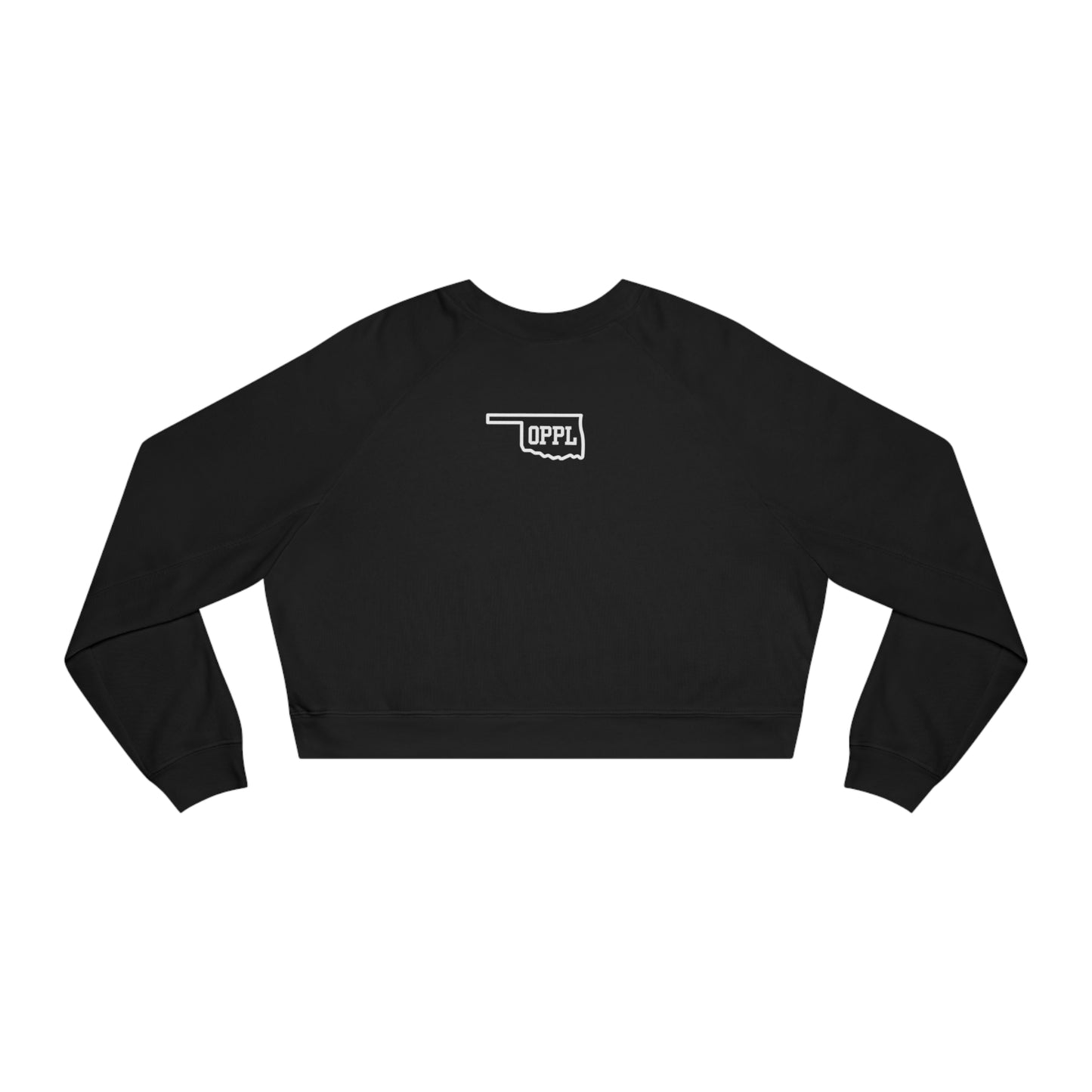 OPPL Women's Cropped Fleece Pullover
