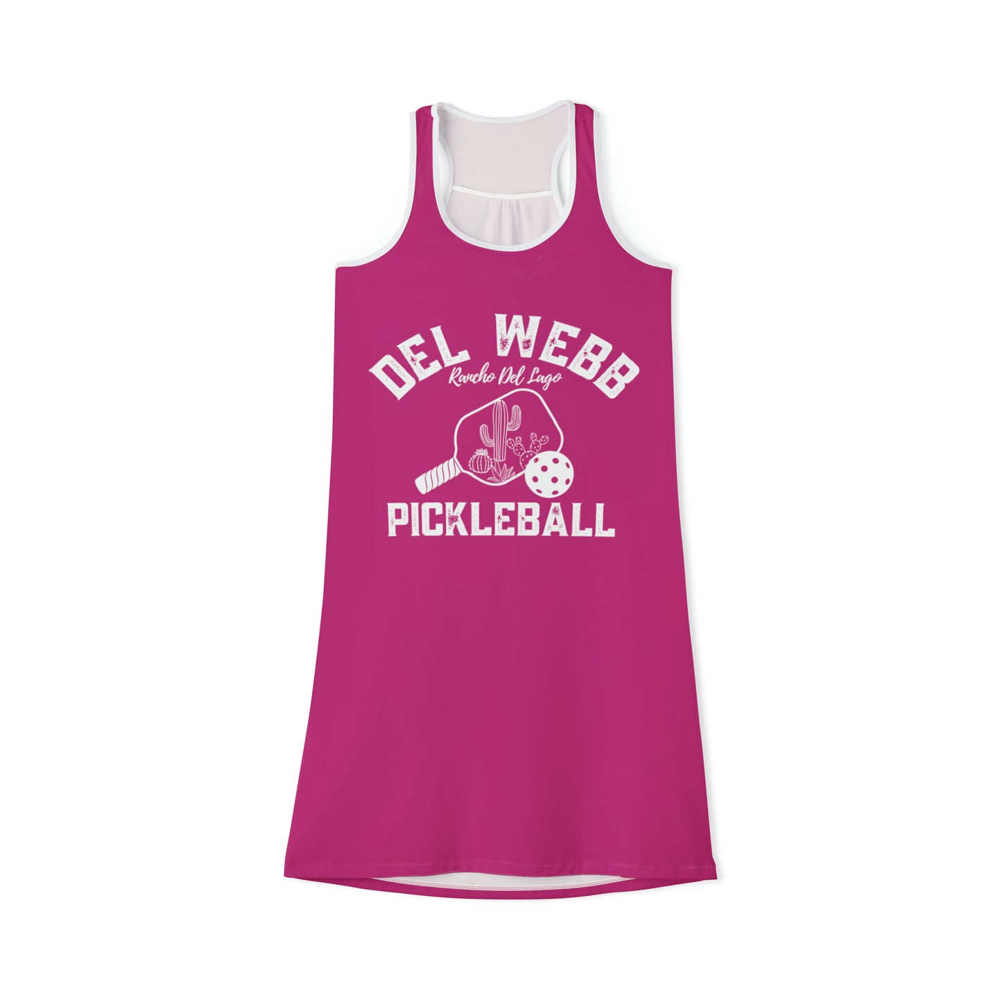 Del Web Pickleball -Women's Racerback Dress