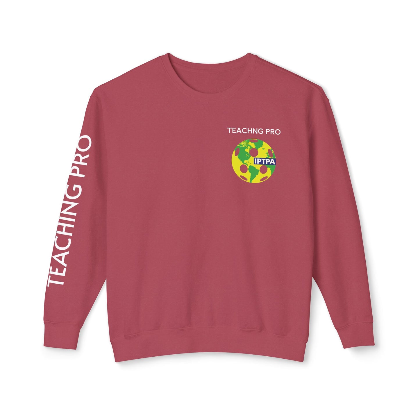 Copy of IPTPA Teaching Pro Unisex Lightweight Crewneck Sweatshirt - Customize name on sleeve