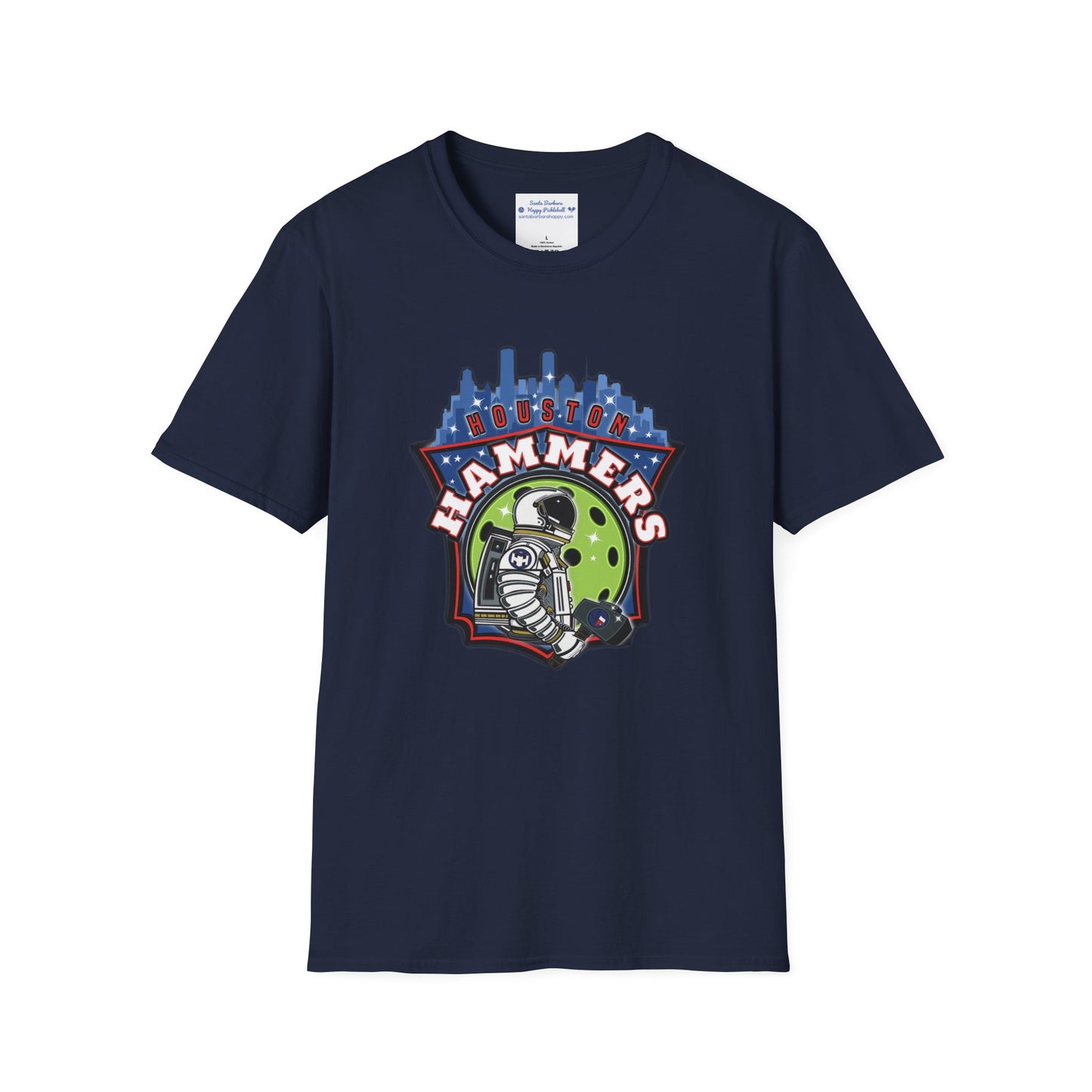 Houston Hammers - Unisex Softstyle 100% Cotton T-Shirt