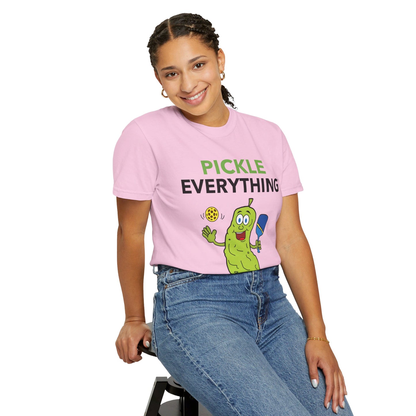Pickle Everything Unisex Garment-Dyed T-shirt