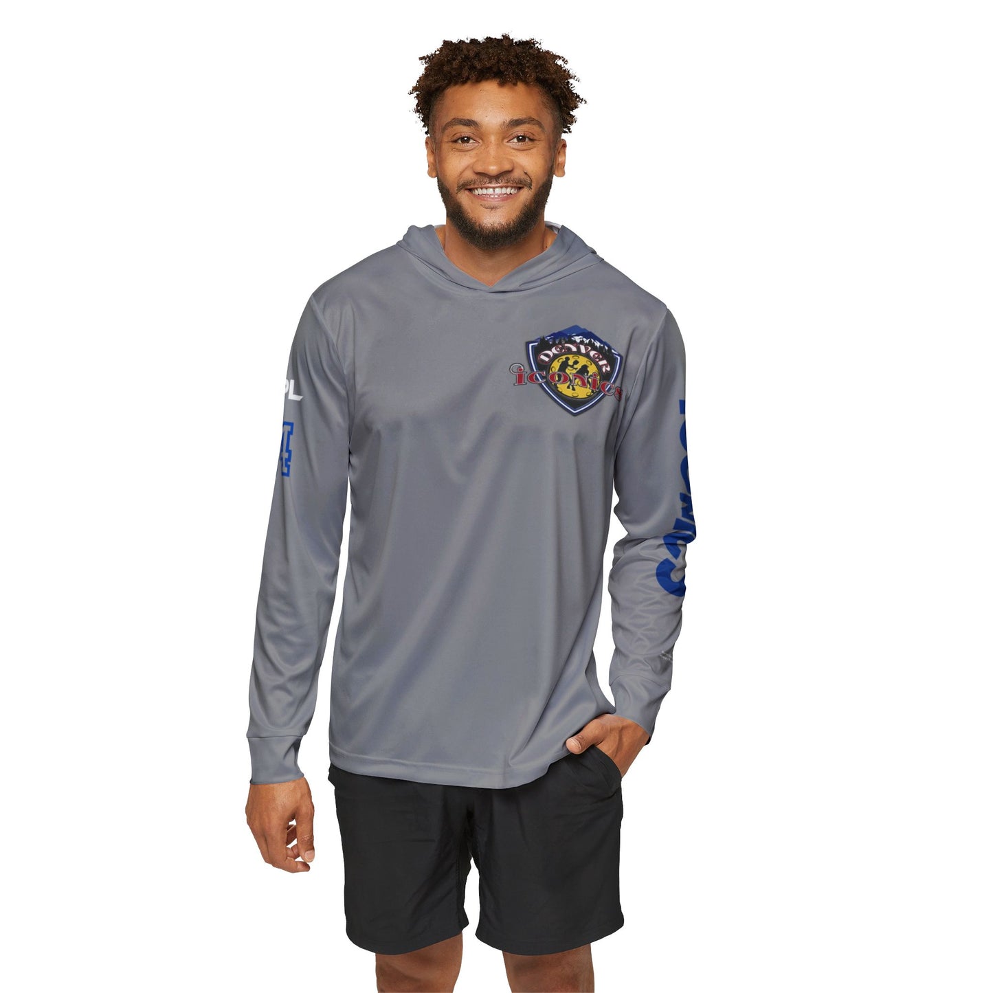 Denver Iconics Championship Weekend SPF 50 Wicking Sport Hoodie - add name