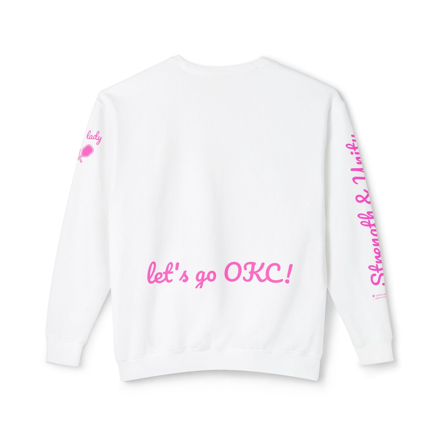 Boss Lady NPL RETRO Championship Weekend w/ Ribbon Unisex Lightweight Garment Dyed Crew