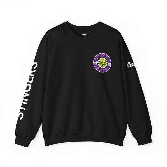GOLD Kansas City Stingers Crew, 50/50 - Customize name any side