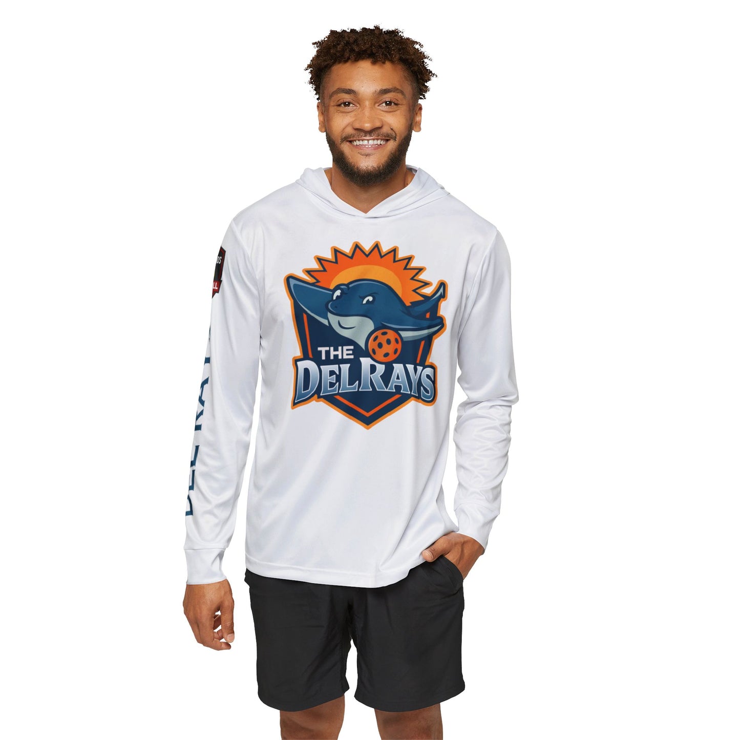 The Del Rays - Unisex SPF 50 Sports Warmup Hoodie - (add name back or sleeve)
