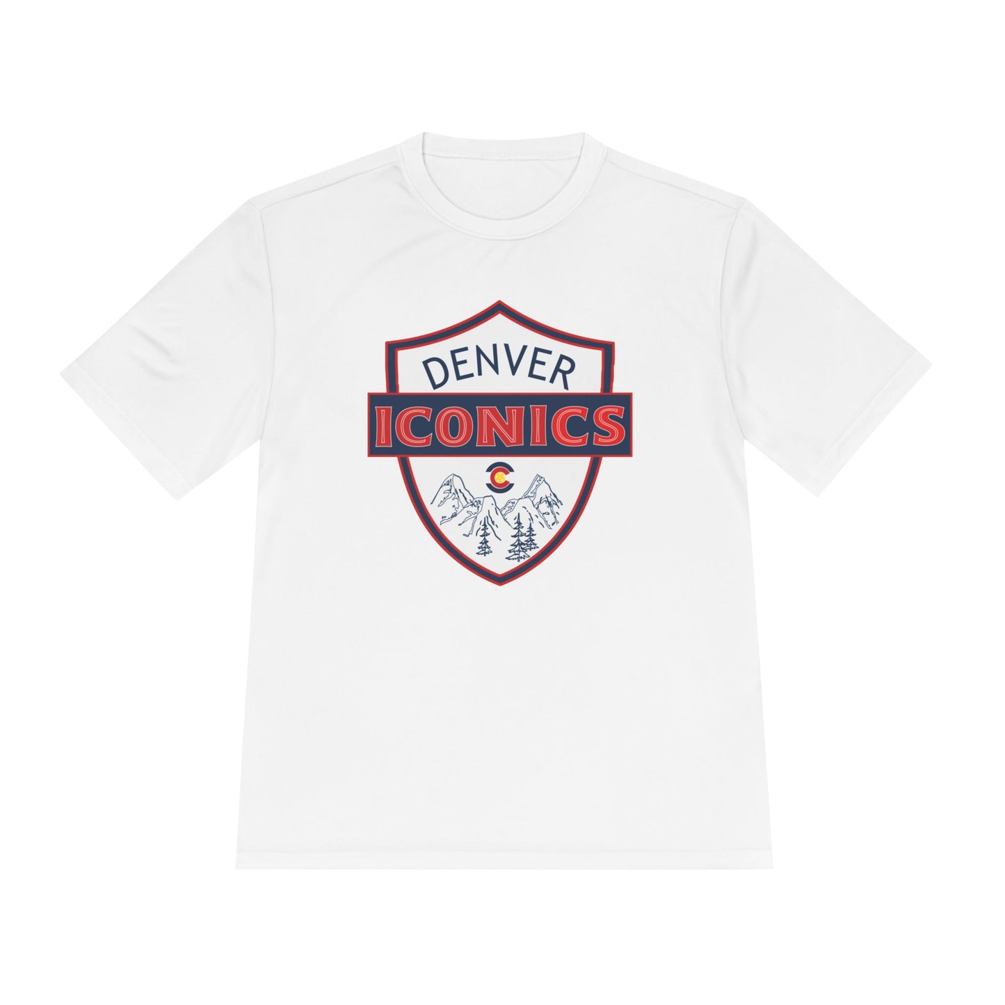 Denver Iconics Unisex Moisture Wicking T SPF 40 - Add name back