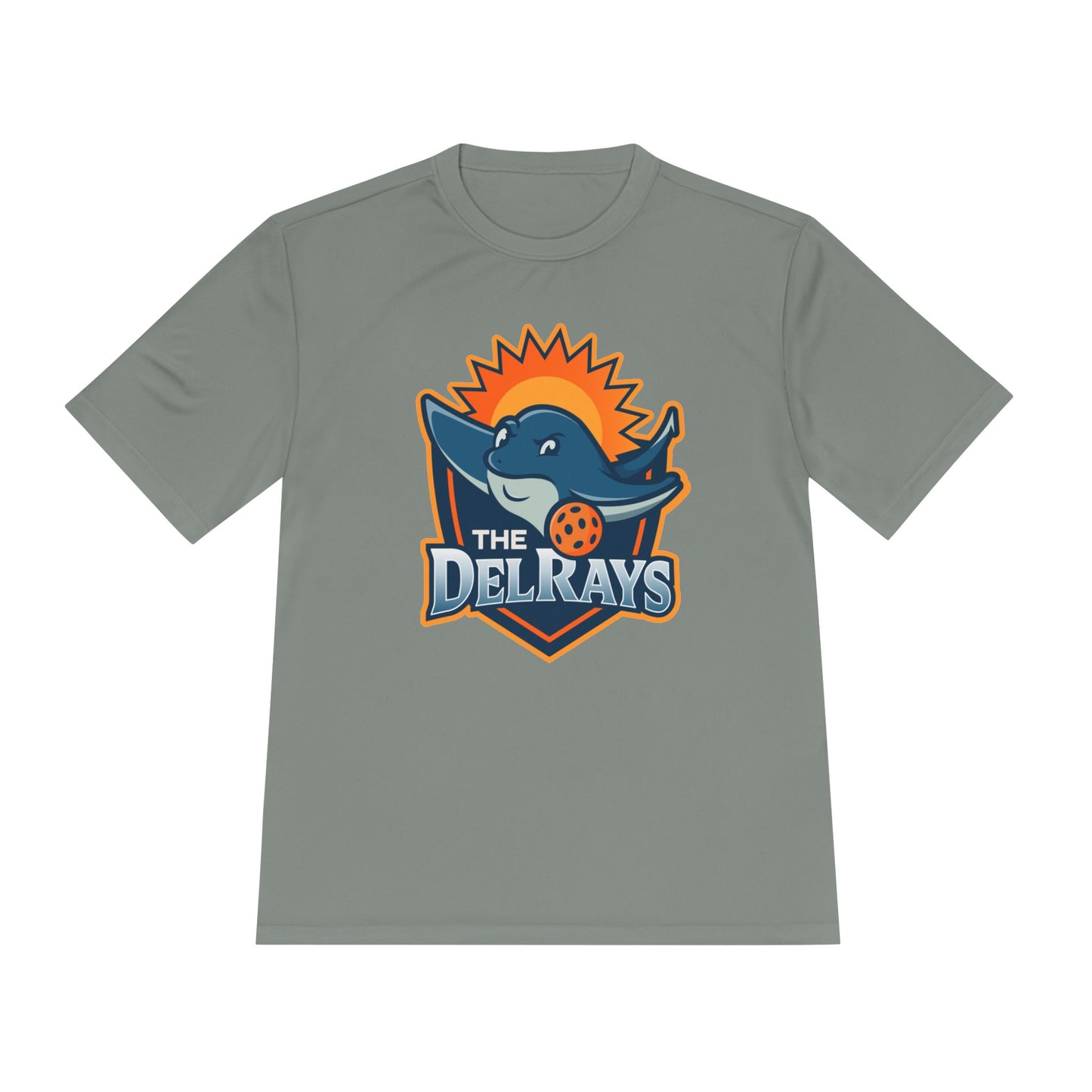 The Del Rays Sport Tek Men’s SPF 40 Moisture Wicking T - Add name