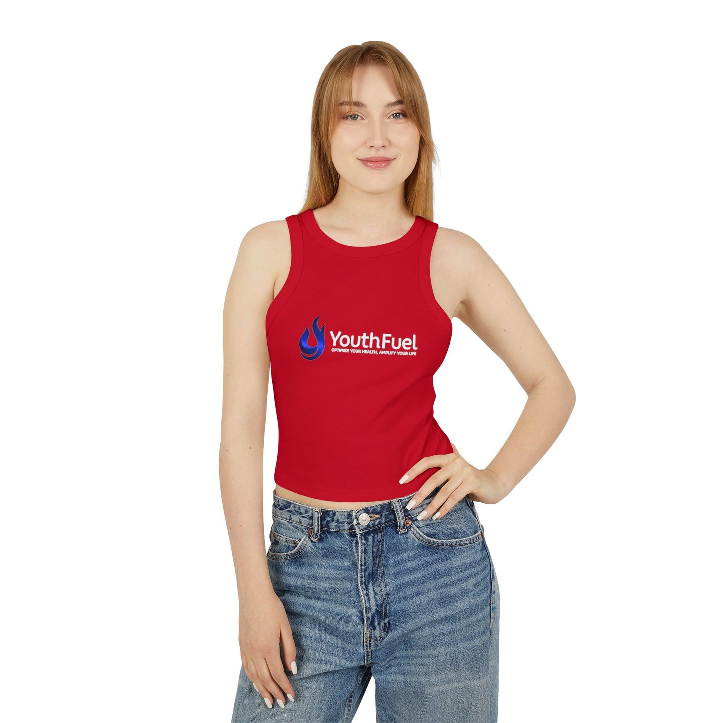 YouthFuel - Dark Colors- Women's Micro Rib Racer Tank Top