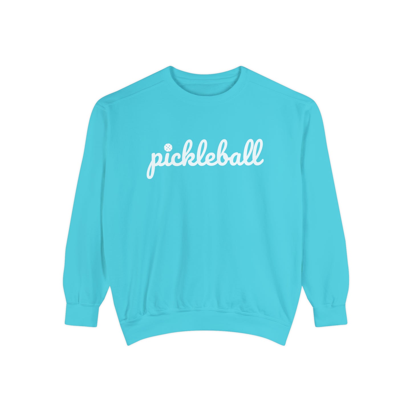 New Pickleball Script w/ Ball - Unisex Garment Dyed, Comfort Colors