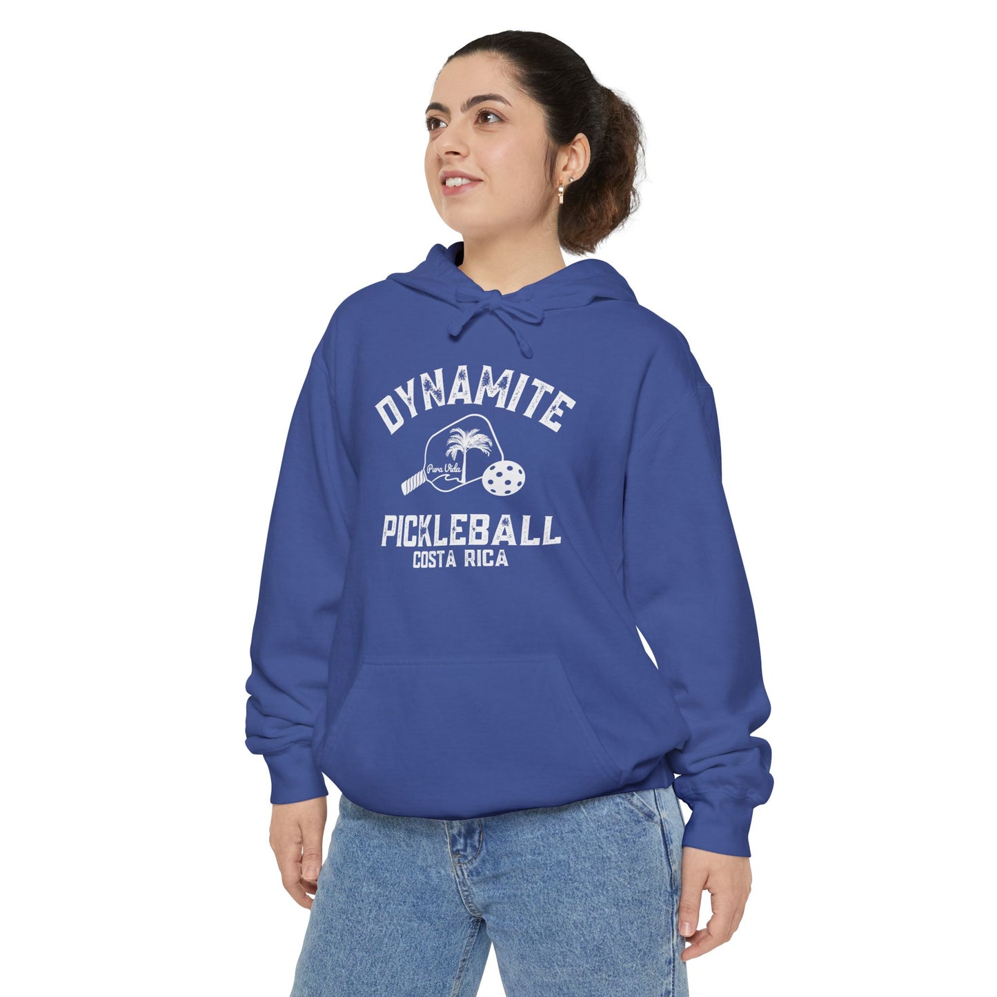 Pura Vida Garment Dyed 100% cotton, sweatshirt- distressed beachy