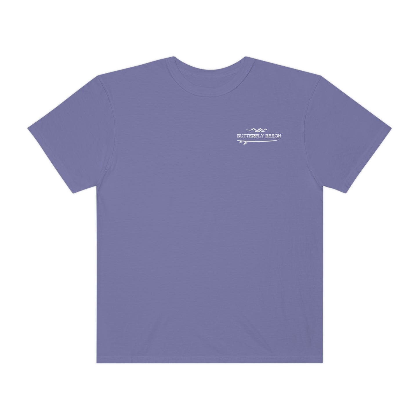 Butterfly Beach T-shirt Comfort Colors- 2 sided design