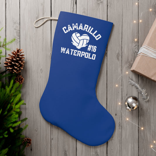 Camarillo Waterpolo Customizable Santa Stocking