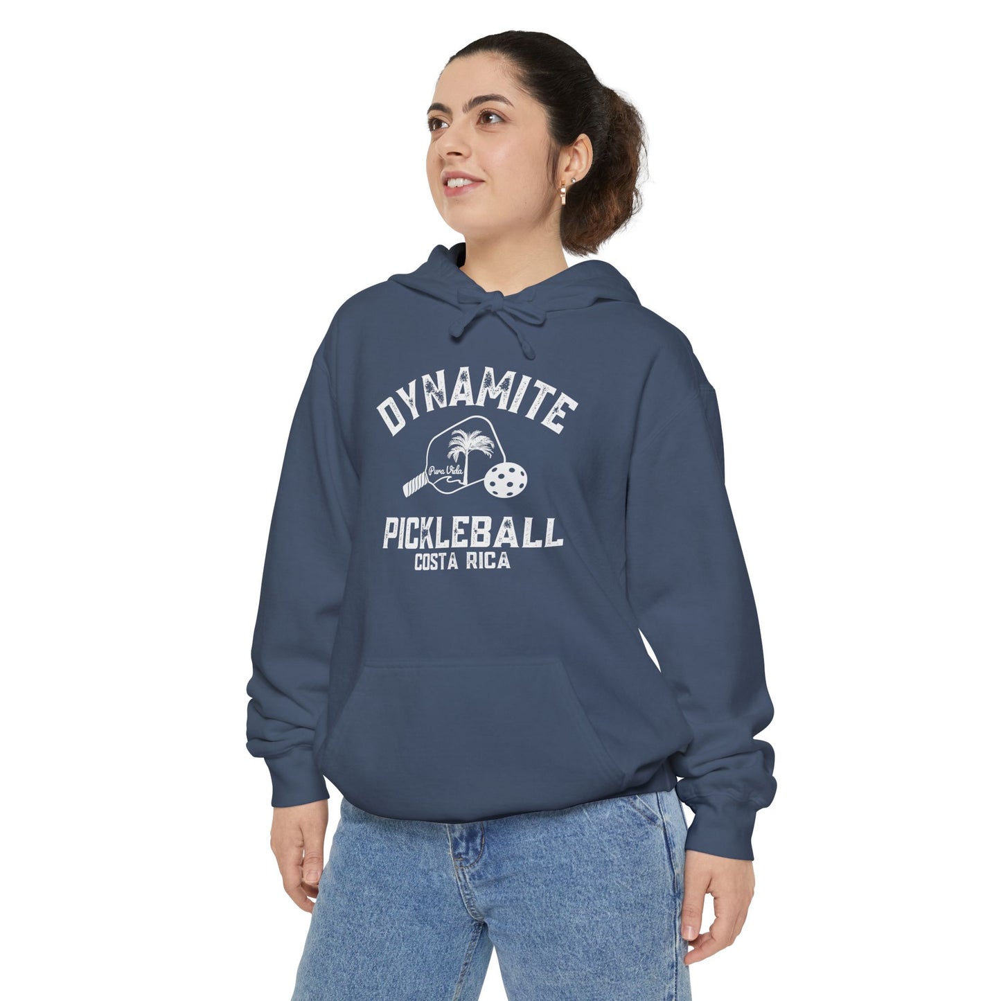 Pura Vida Garment Dyed 100% cotton, sweatshirt- distressed beachy