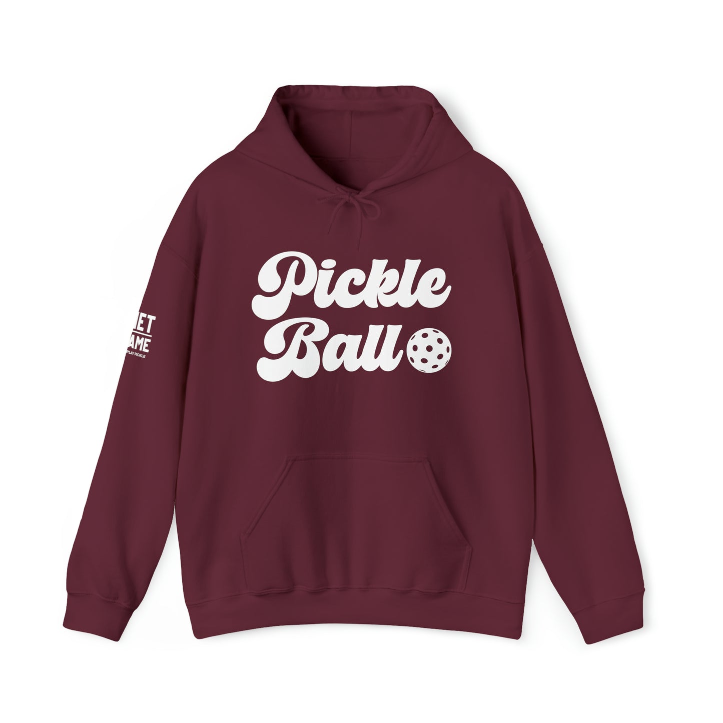 Net Game- Retro Hoodie with Customizable Sleeve