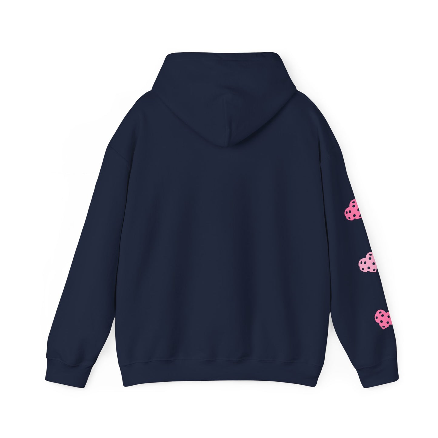 Pickleball LOVE Hoodie - can customize sleeves & back - add in notes