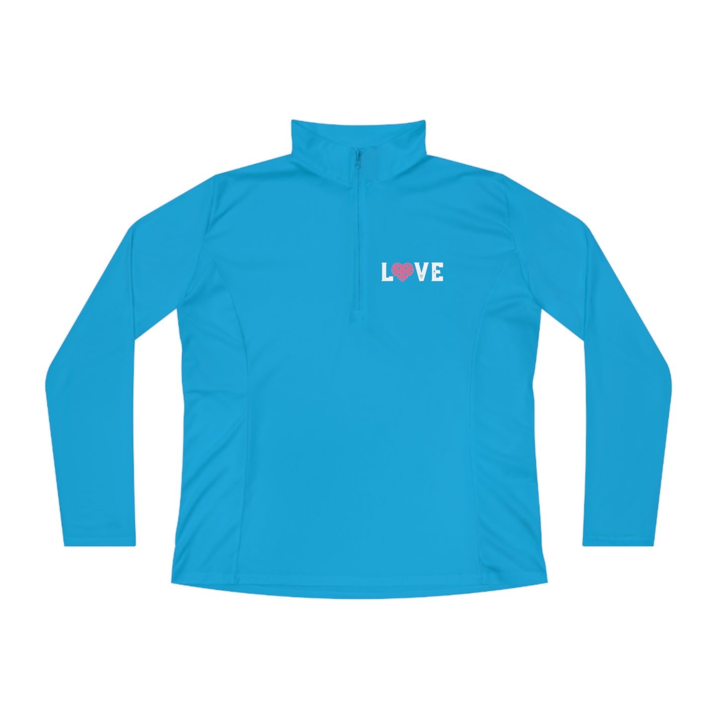 Kara’s Love, #tappaddles 1/4 Zip - moisture wicking - Ladies Quarter-Zip Pullover
