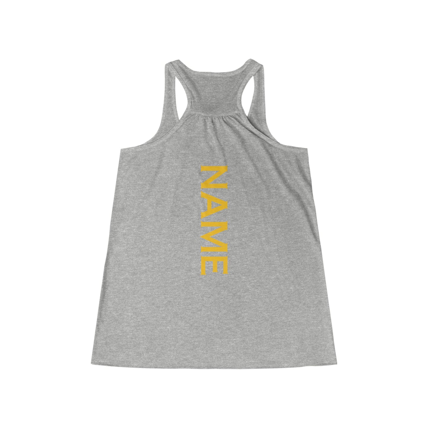 Florida Storm Bella Canvas Women's Flowy Racerback Tank - Add name -poly/cotton