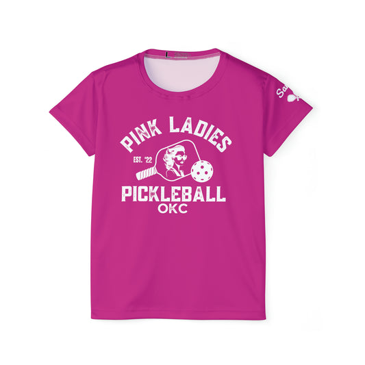 (Sandy)New Lady Face - Pink Ladies Pickleball Women's Sports Jersey - Customized