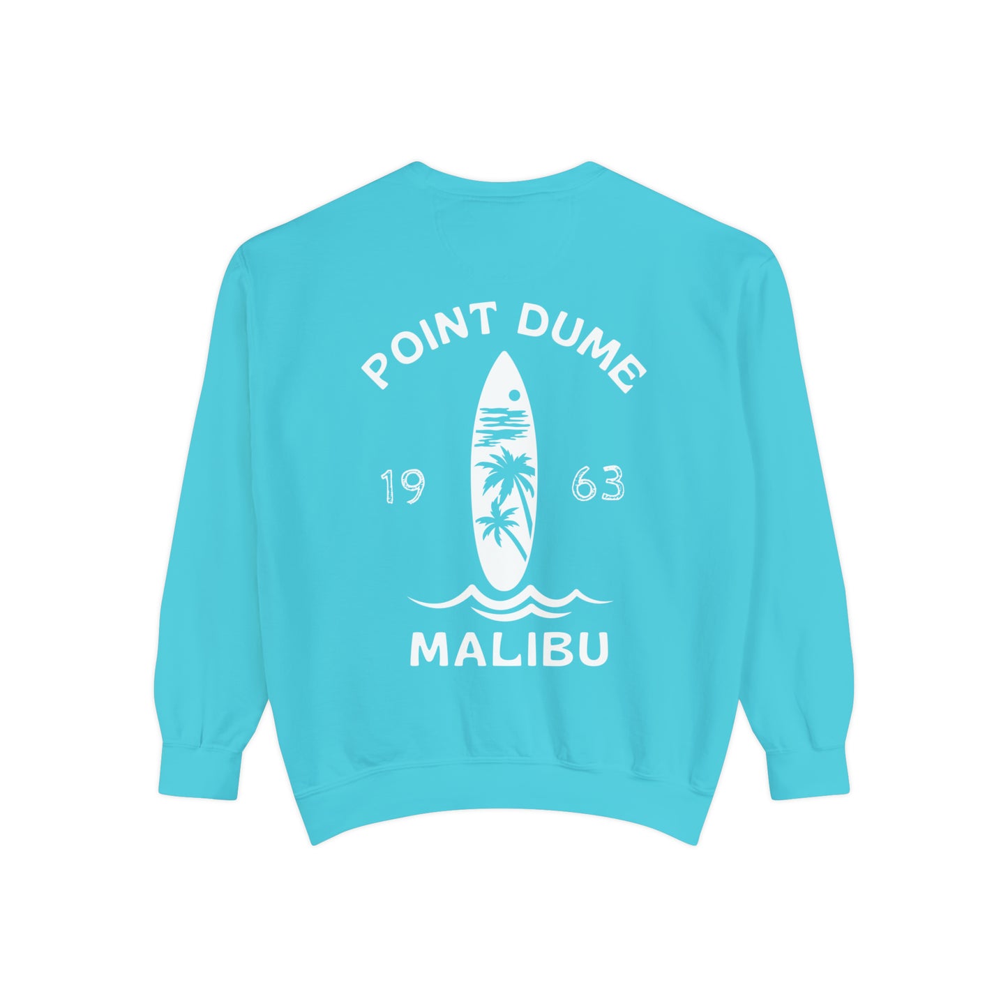 POINT DUME Malibu Crew (Palm Tree Version)- Comfort Colors