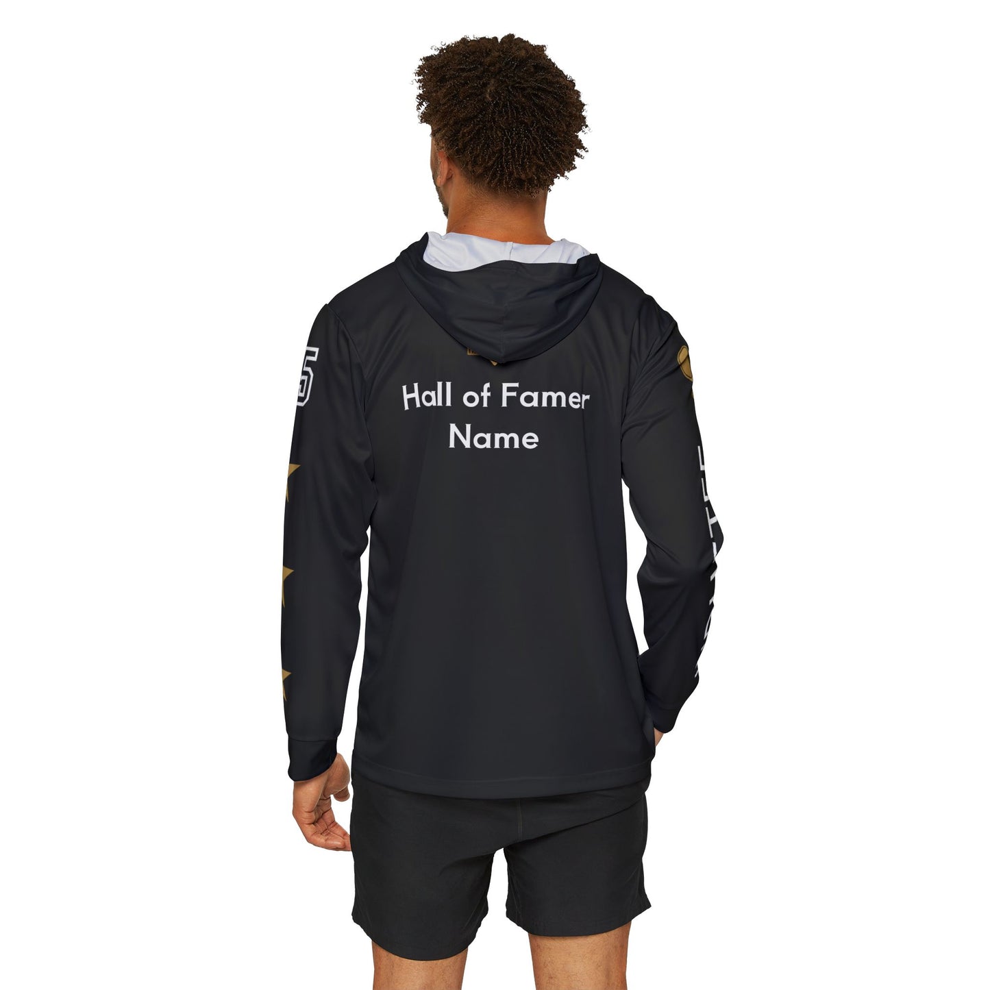 Pickleball Hall of Fame personalized Unisex Sports Warmup Hoodie SPF 50