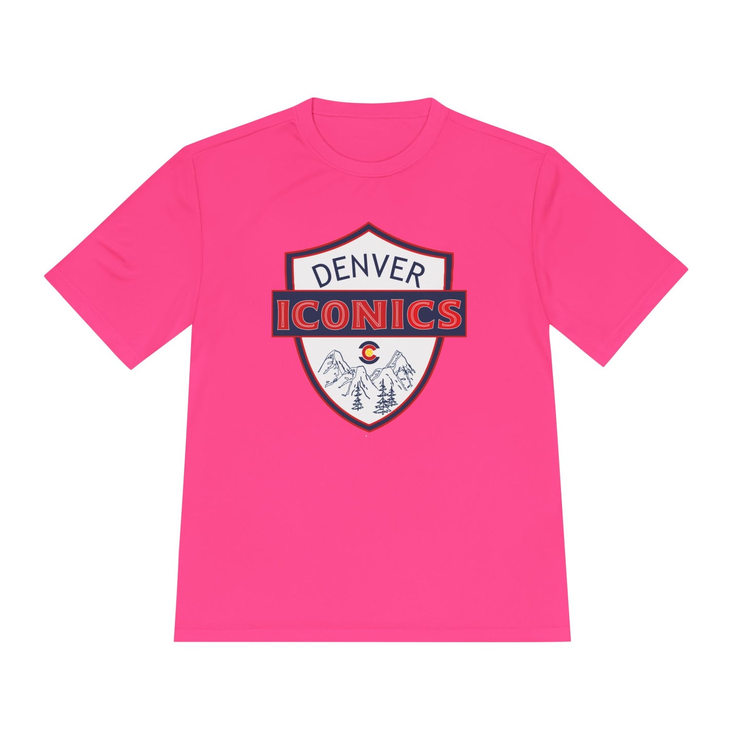 Denver Iconics Unisex Moisture Wicking T SPF 40 - Add name back