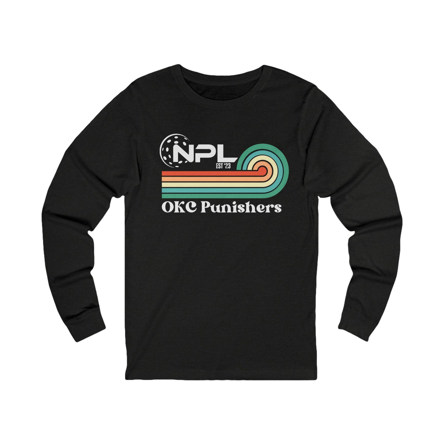 Nelms OKC Punishers Retro Custommized Unisex Jersey Long Sleeve Tee