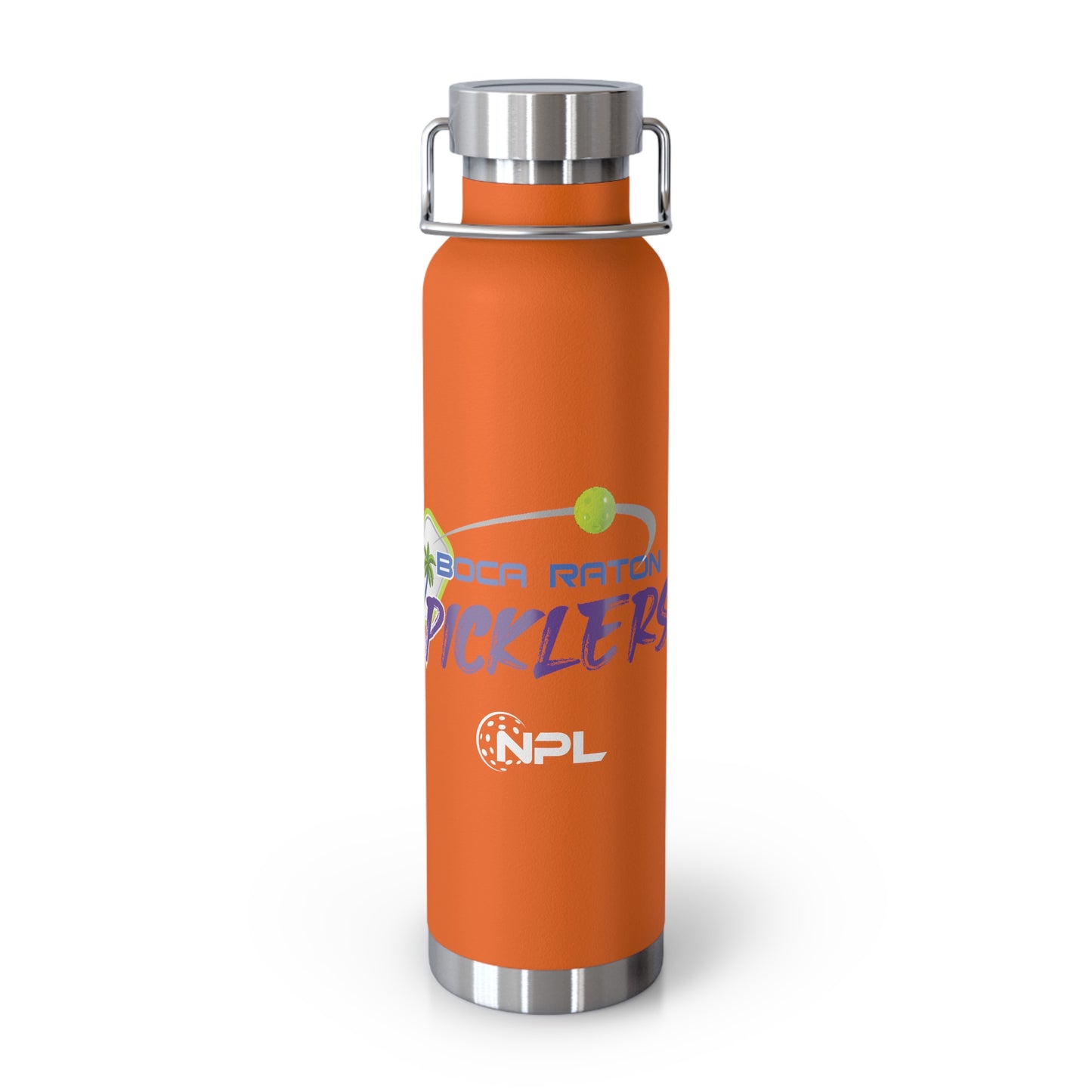 Boca Raton Pickler’s NPL Team - 12 hr vacuum insulated water bottle