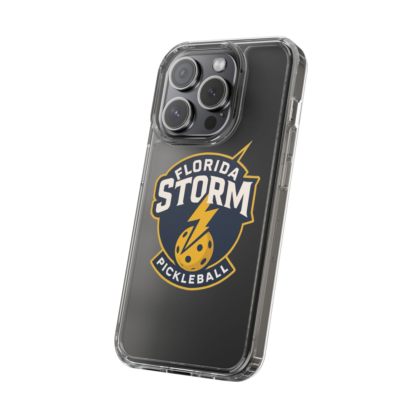 Florida Pickleball Clear IPhone Cases - all phone styles