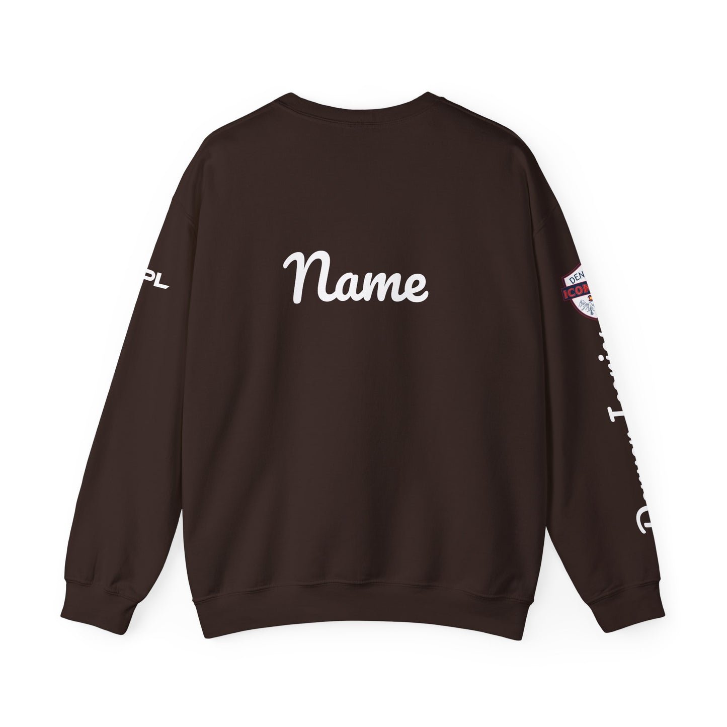 PICKLE/ Denver Iconics sleeve - Customize Crew - add name on back