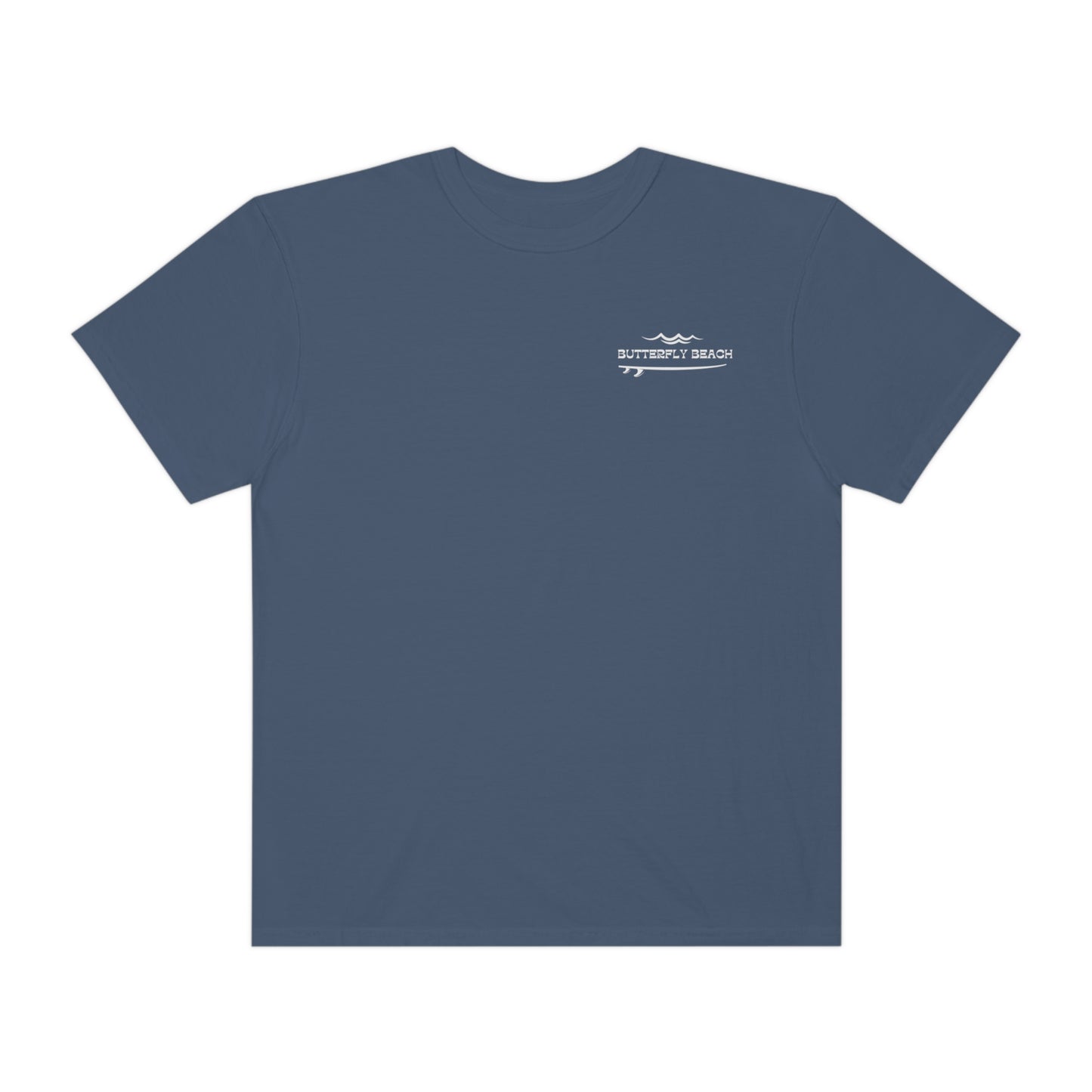 Butterfly Beach T-shirt Comfort Colors- 2 sided design