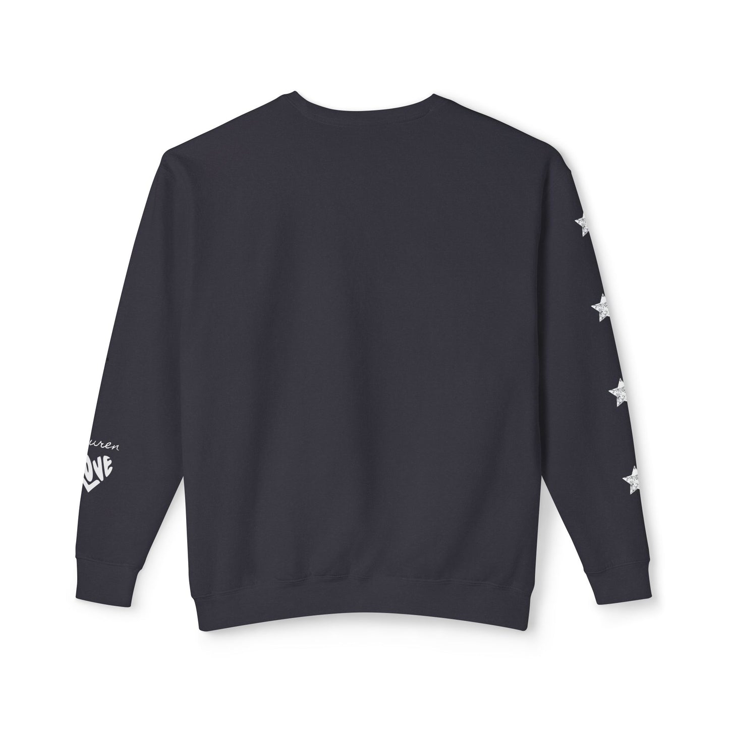 Pickleball Stars Sweatshirt, Unisex Lightweight Crewneck, Garment Dyed