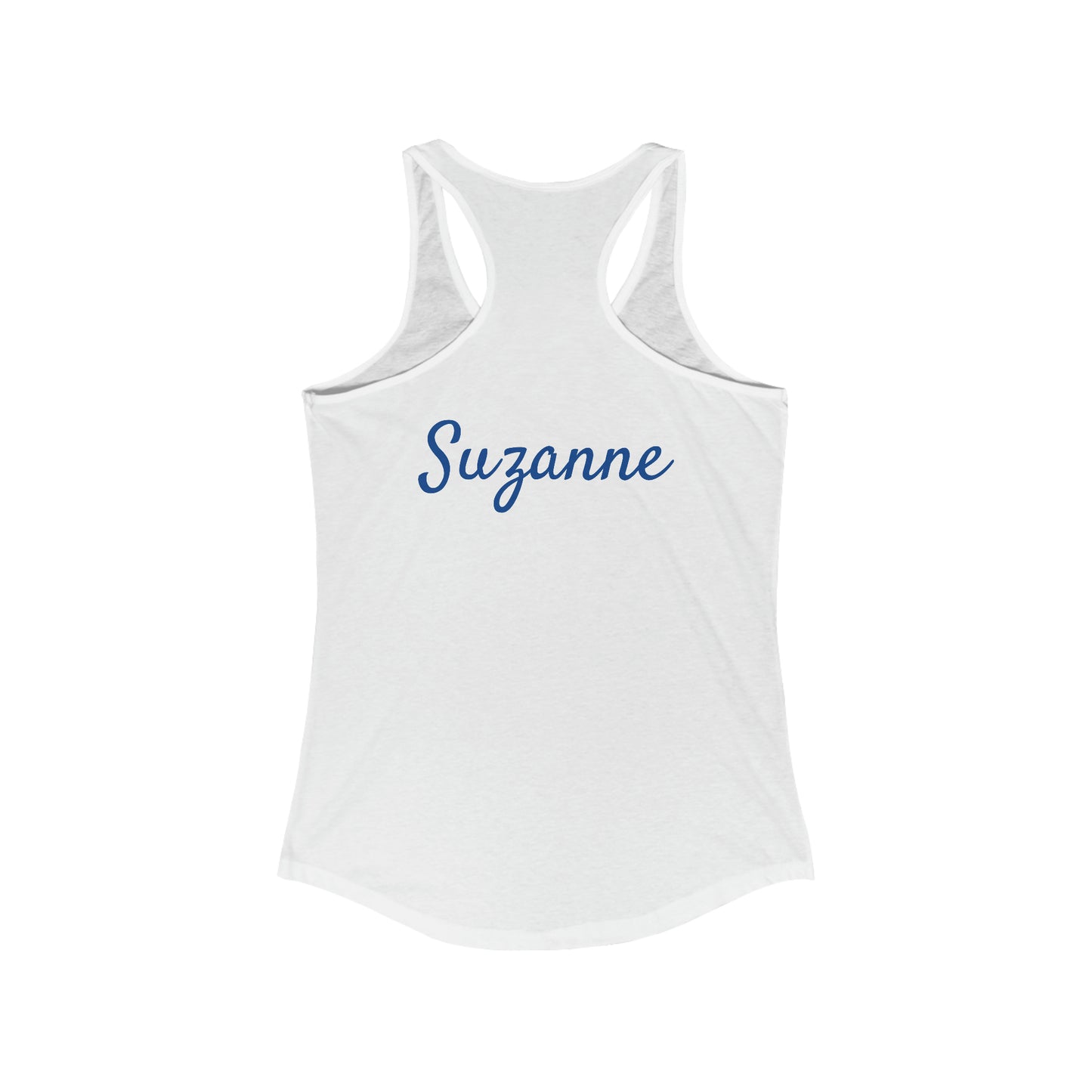 Copy of Del Webb Pickleball - Women's Ideal Racerback Tank - can customize back