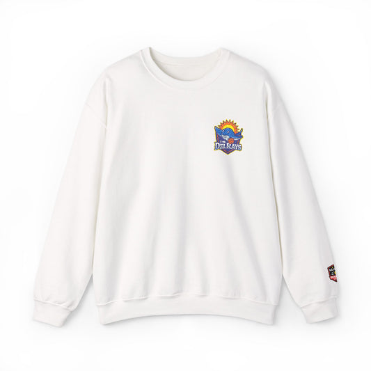 The Del Rays Unisex Embroidered Left Chest, Cuff only Crew
