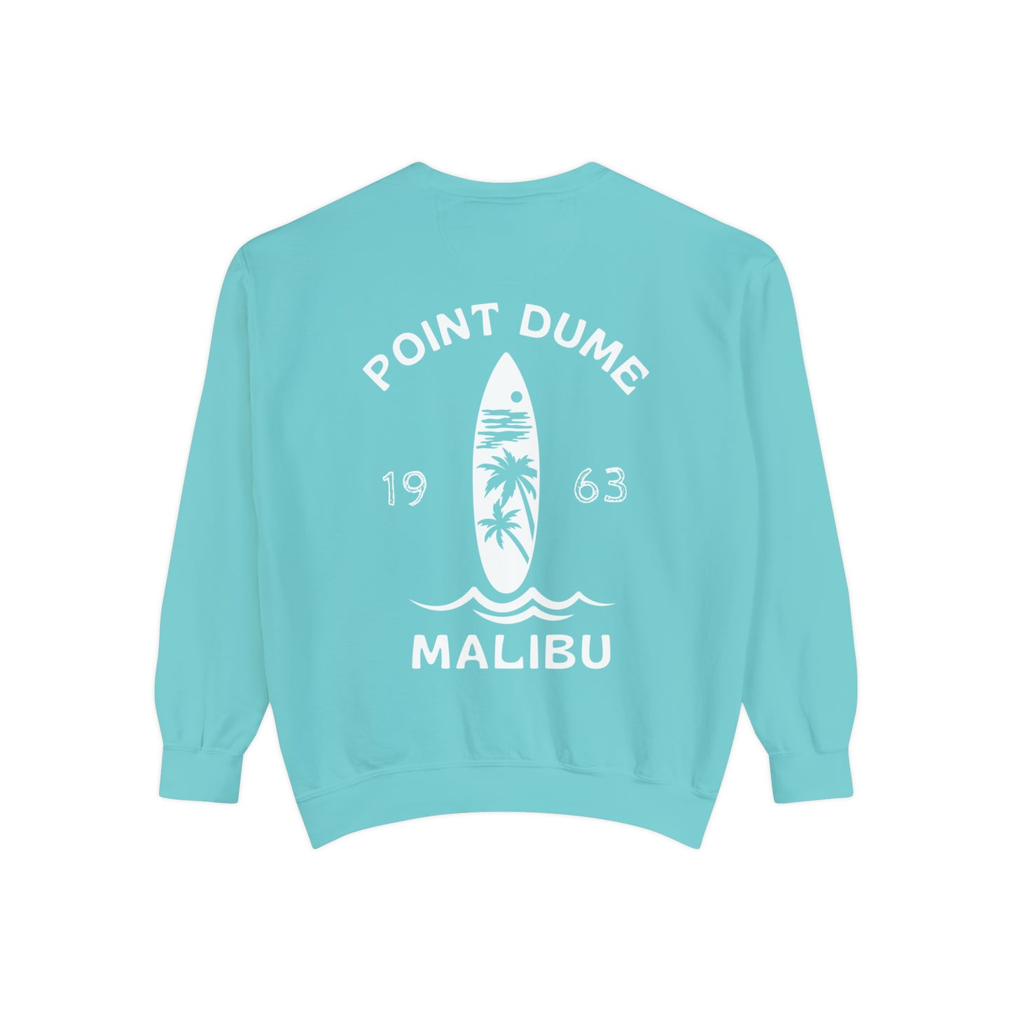 POINT DUME Malibu Crew (Palm Tree Version)- Comfort Colors