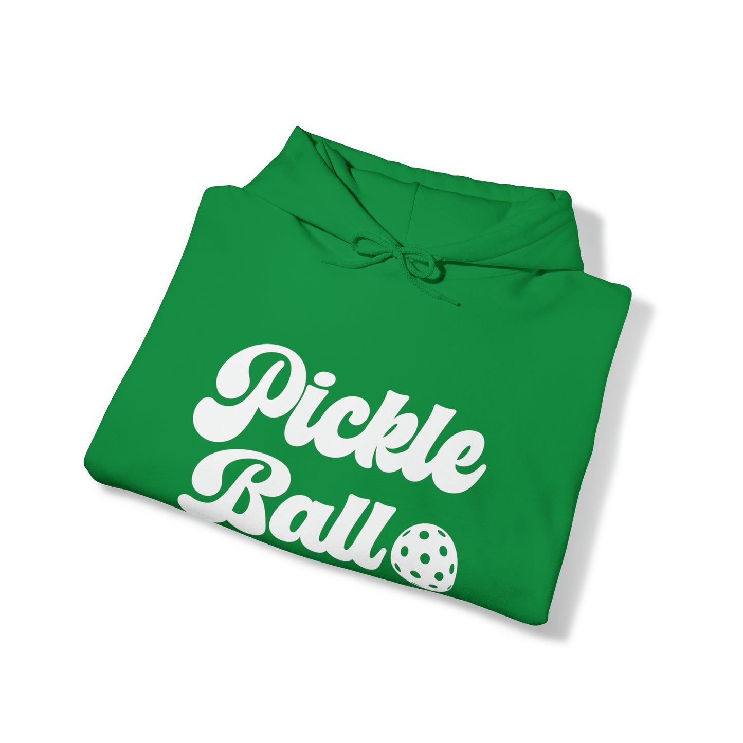 Retro Pickleball Hoodie - customize sleeves & back, add in notes