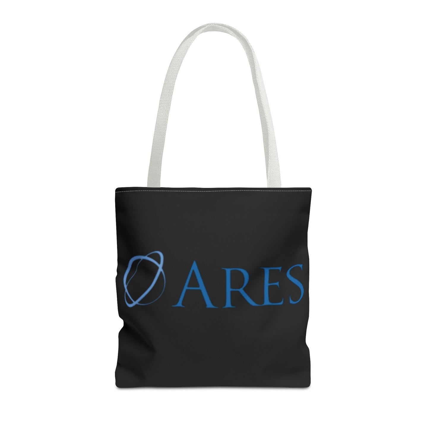 Ares Logo Tote Bag - Stylish Black Carryall for Everyday Use