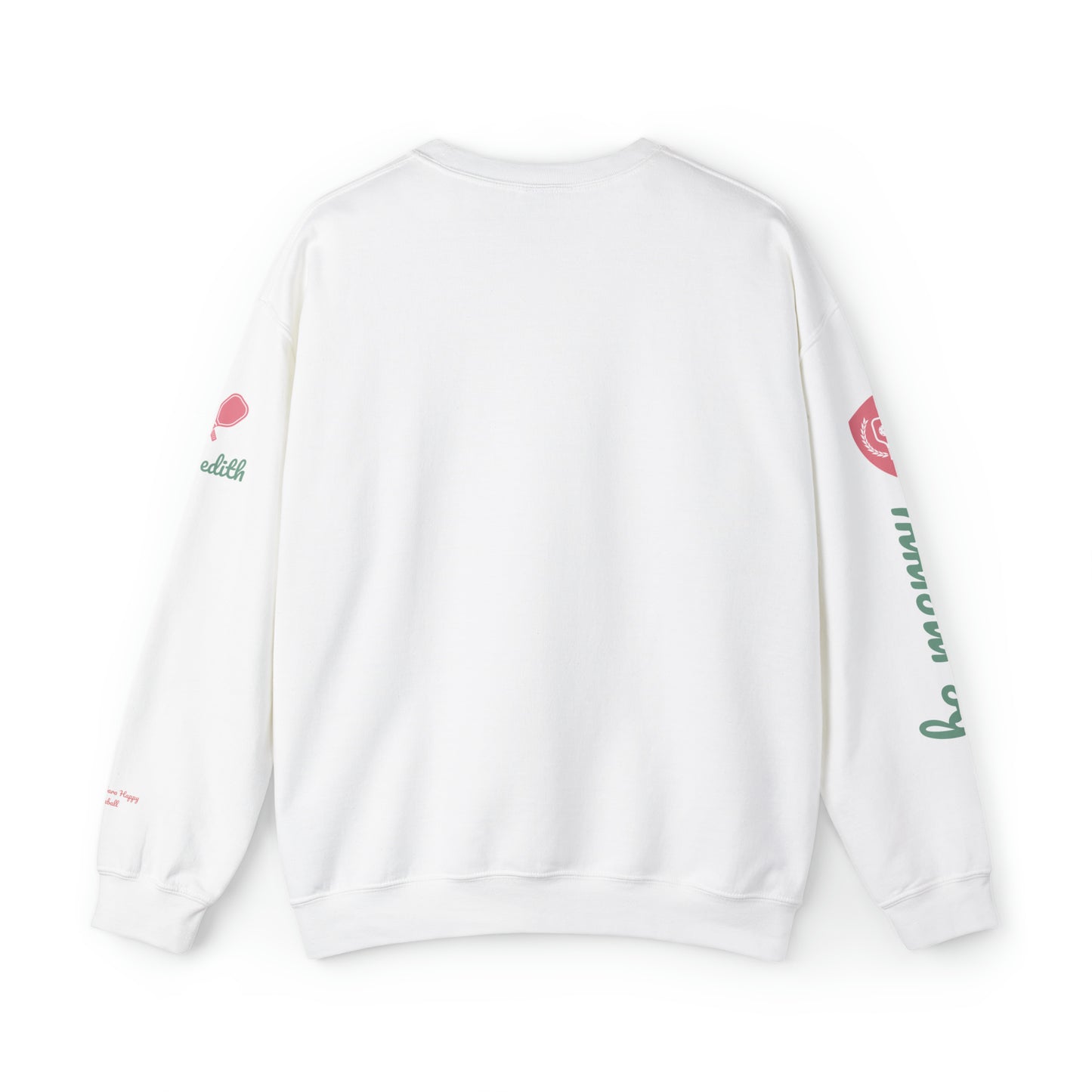 Meredith - PICKLE Holiday White Crew
