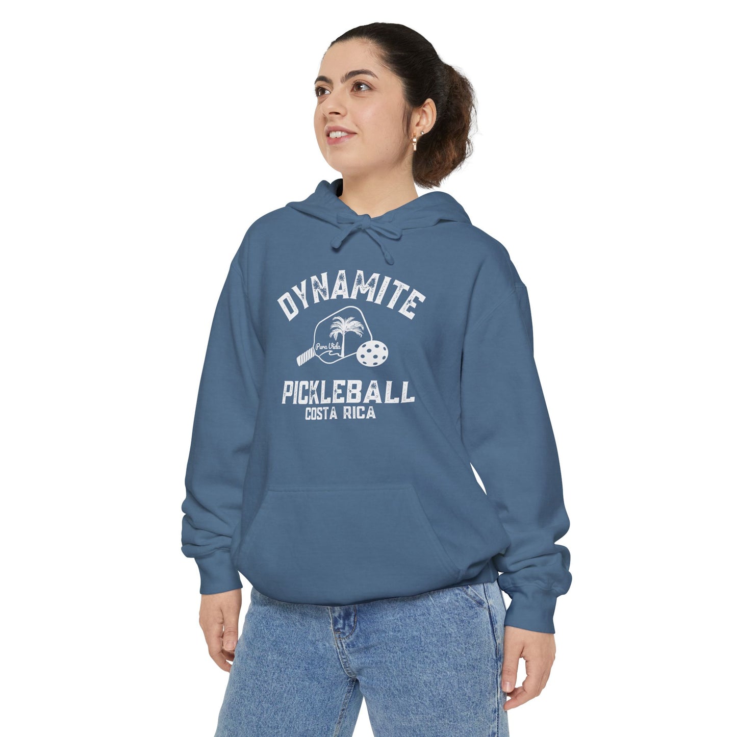 Pura Vida Garment Dyed 100% cotton, sweatshirt- distressed beachy