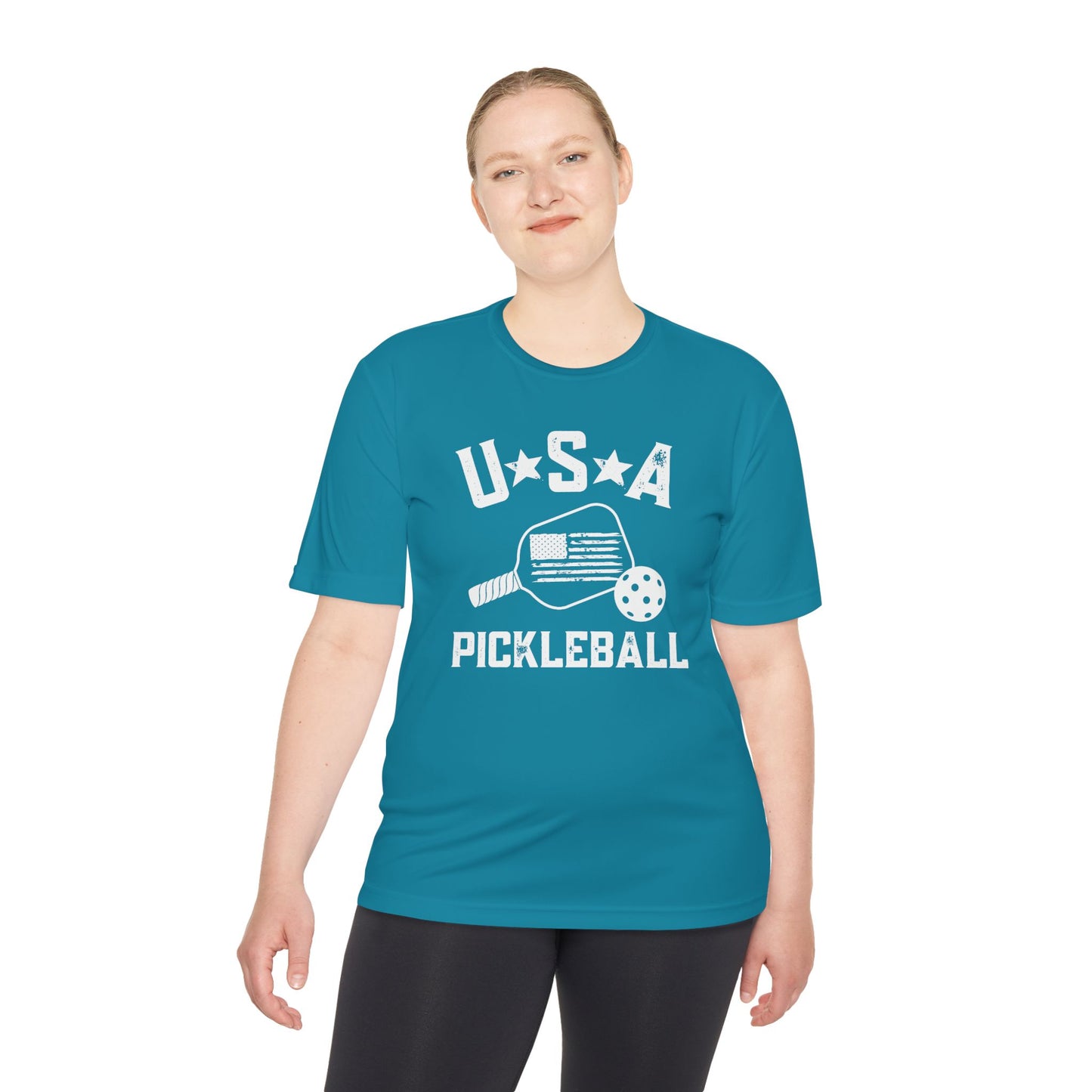 USA Pickleball - Unisex Moisture Wicking Tee