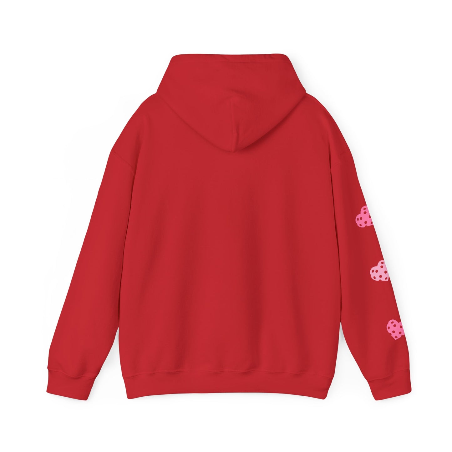 Pickleball LOVE Hoodie - can customize sleeves & back - add in notes