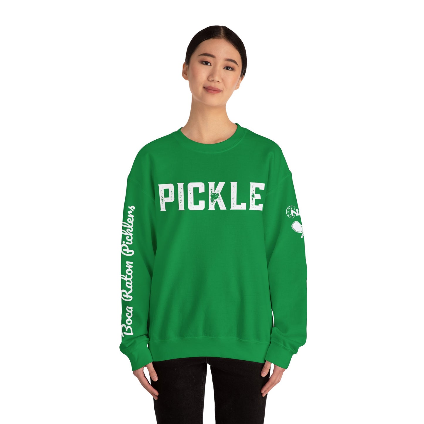 Boca Raton Picklers NPL Team - Custom Crew/Sleeves Boca Raton Picklers - personalize sleeve and or back