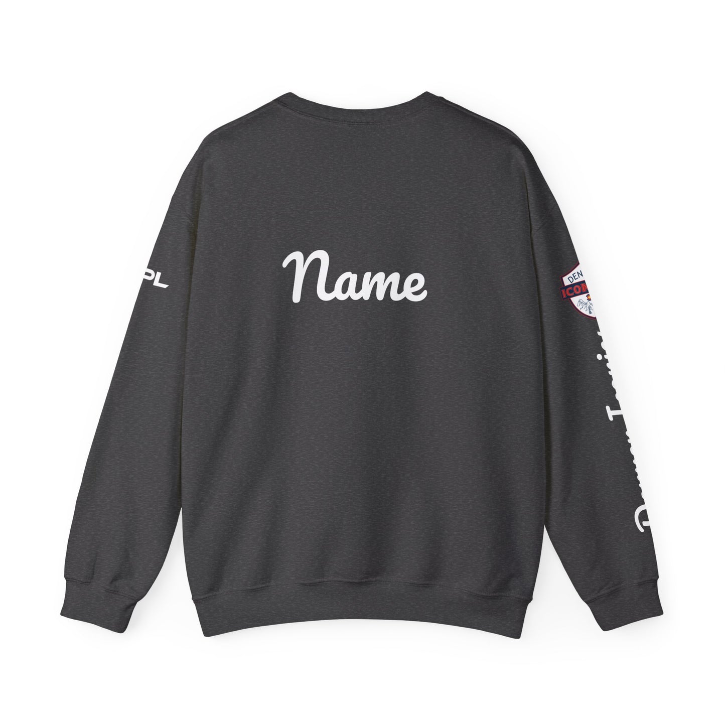 PICKLE/ Denver Iconics sleeve - Customize Crew - add name on back