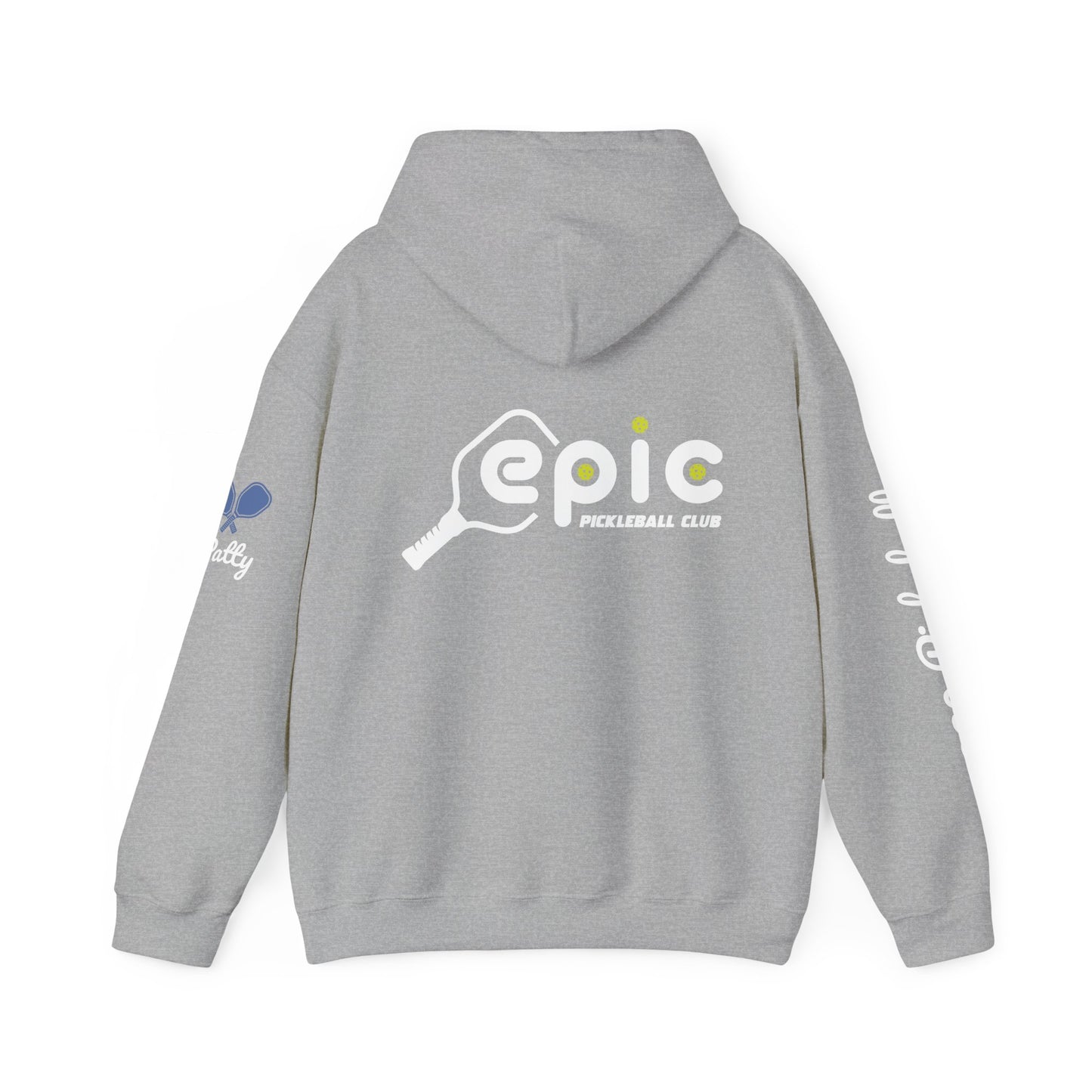 Copy of Copy of Epic Pickleball Unisex Heavy Blend™ Hoodie - 4 sided print -can customize sleeves
