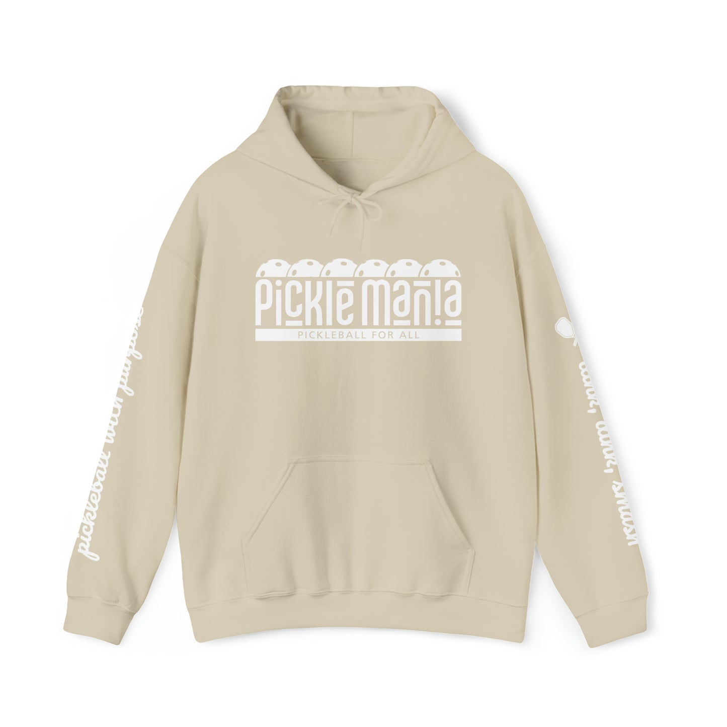 Picklemania Hoodie - Customize your sleeves & back in