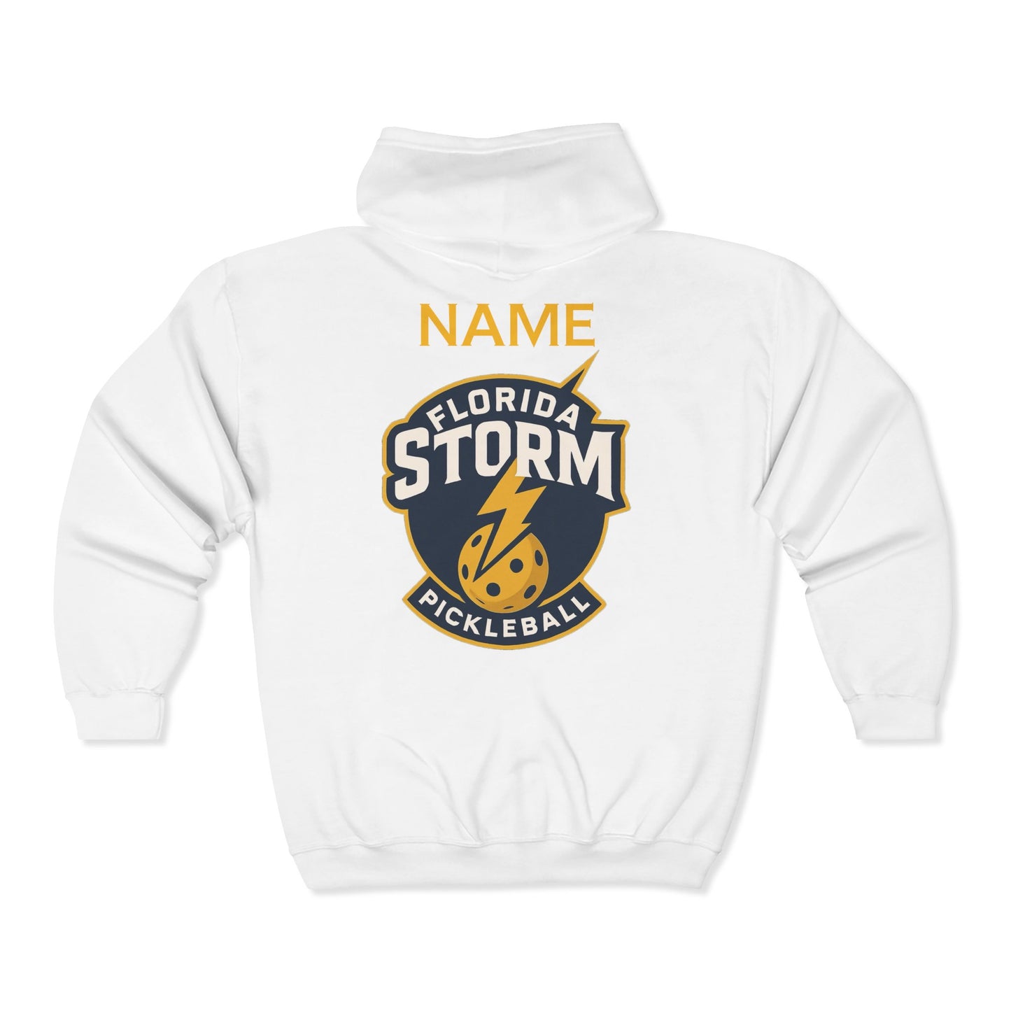 Florida Storm Unisex Zip Up Hoodie - Add name