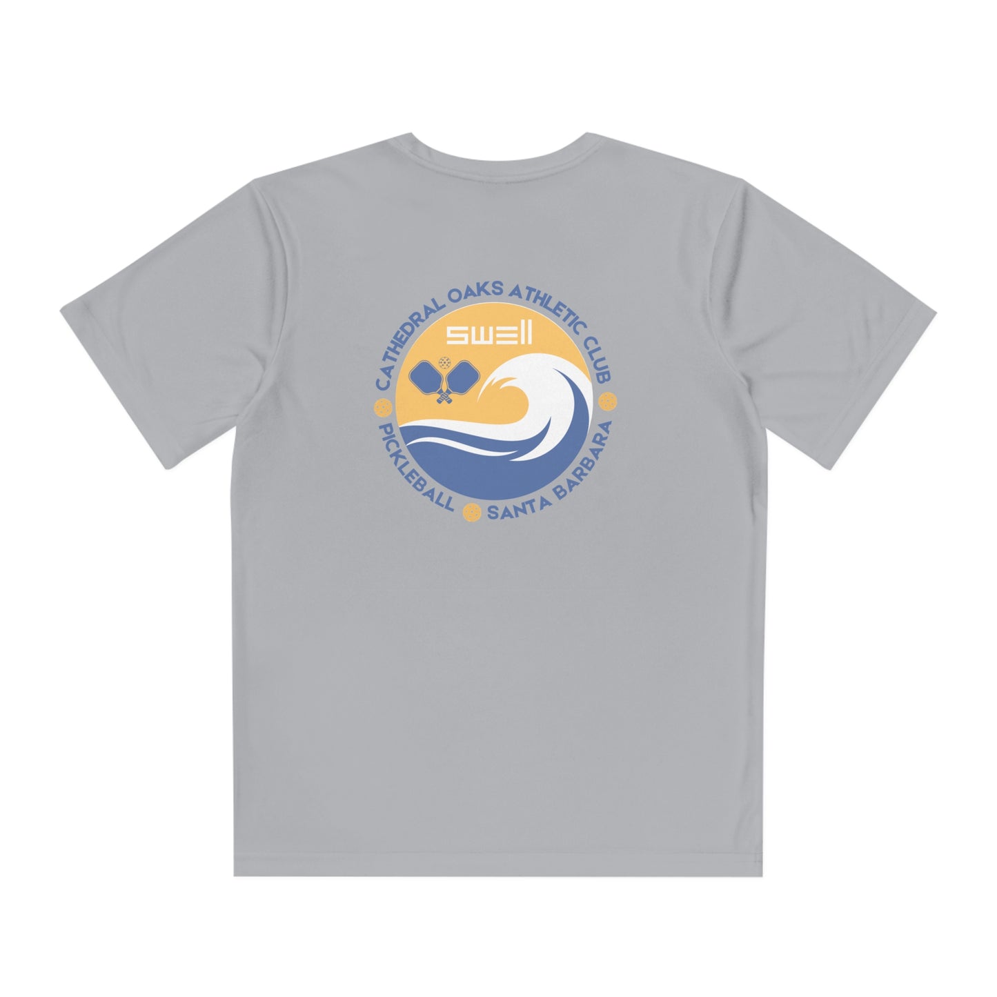 Cathedral Oaks - SWELL - Pickleball -Youth Competitor Tee - can add name
