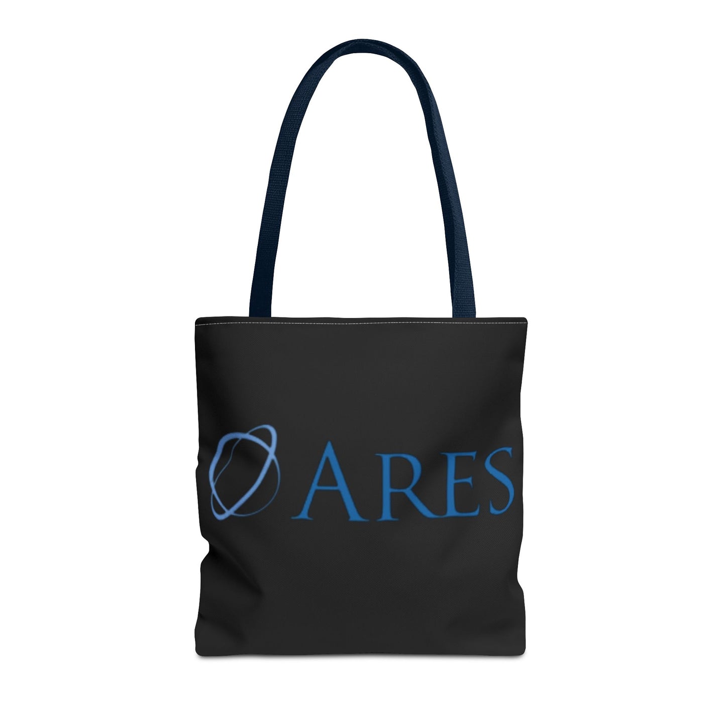 Ares Logo Tote Bag - Stylish Black Carryall for Everyday Use