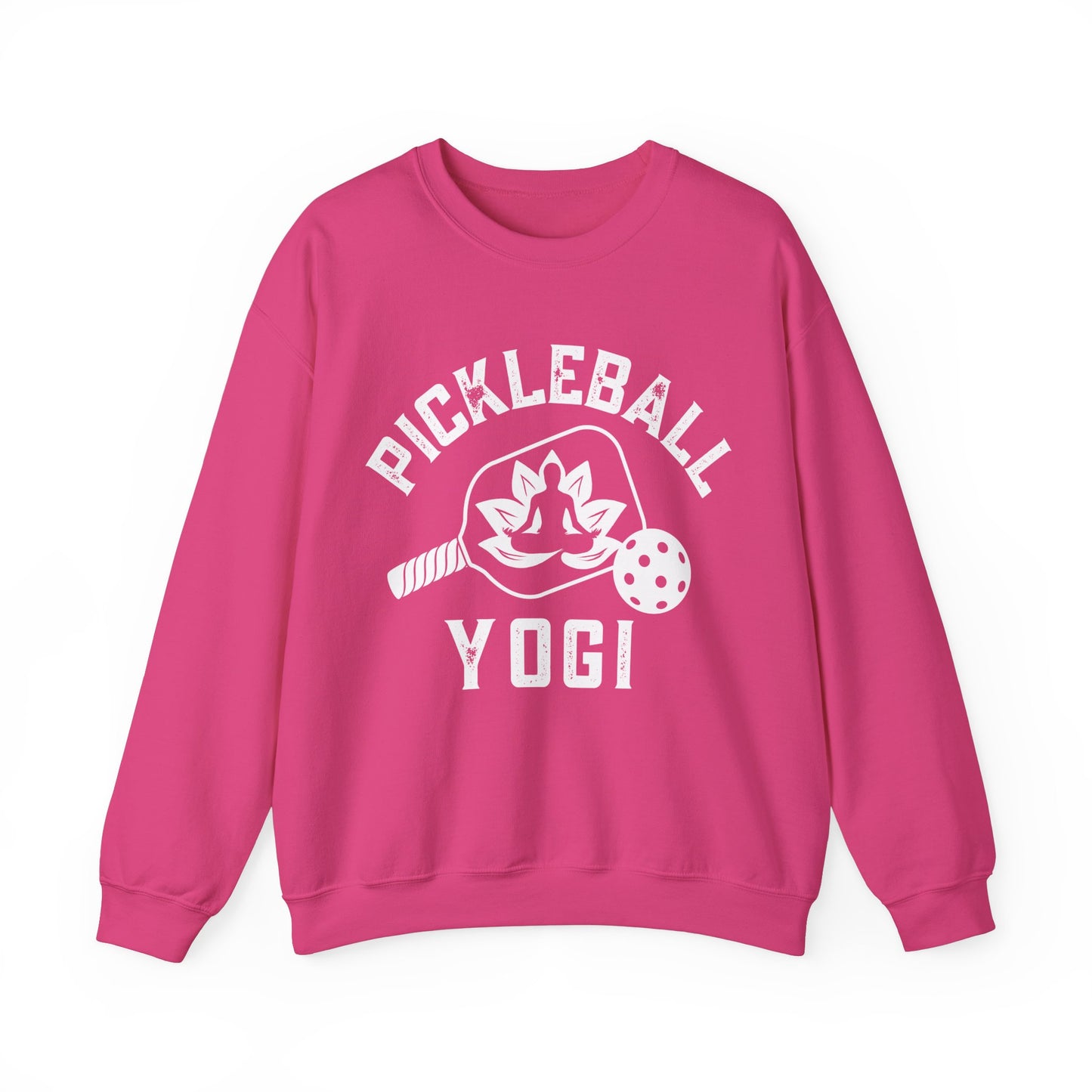 Pickleball Yogi Crew - can customize sleeve & back as shown