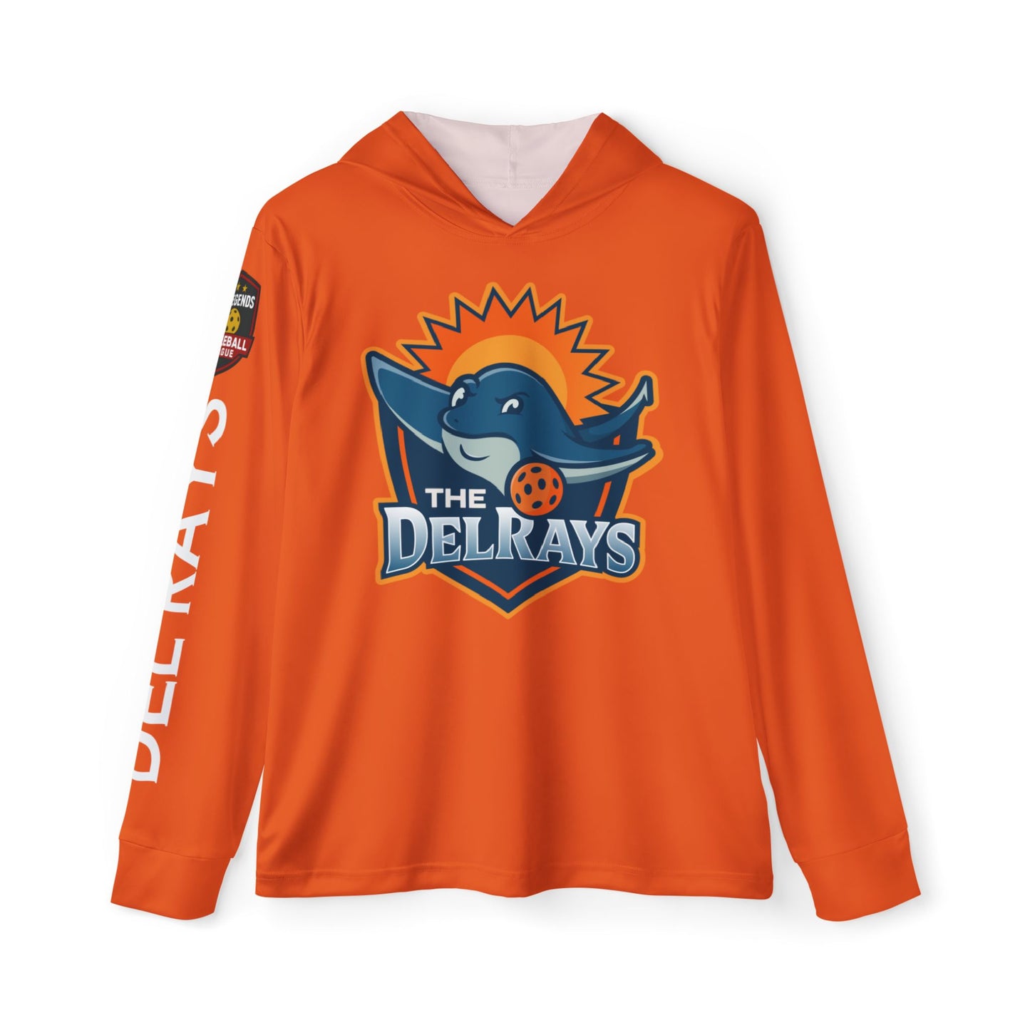 The Del Rays - Unisex SPF 50 Sports Warmup Hoodie - (add name back or sleeve)