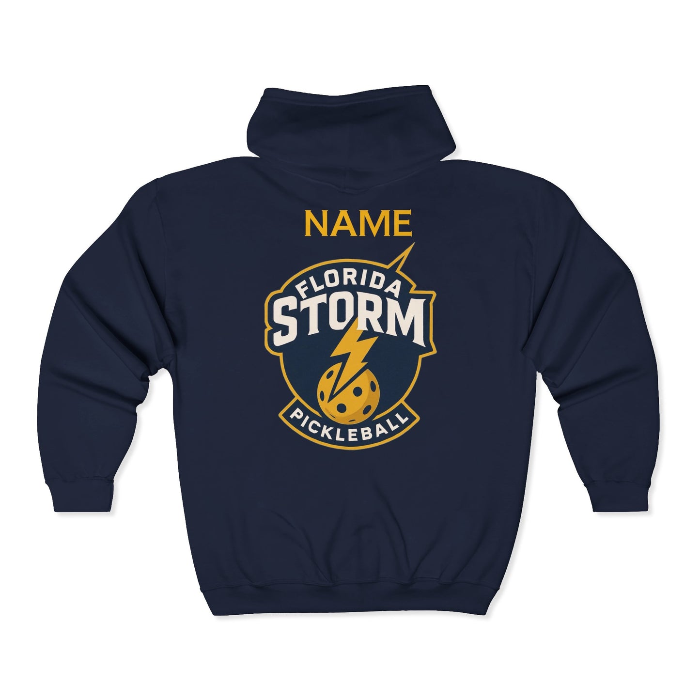 Florida Storm Unisex Zip Up Hoodie - Add name